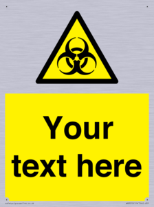 Custom Bio-Hazard Sign